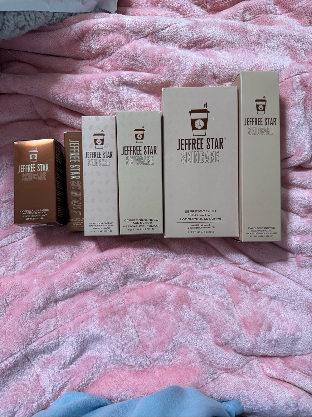 Jeffree Star Coffee Skincare Bundle